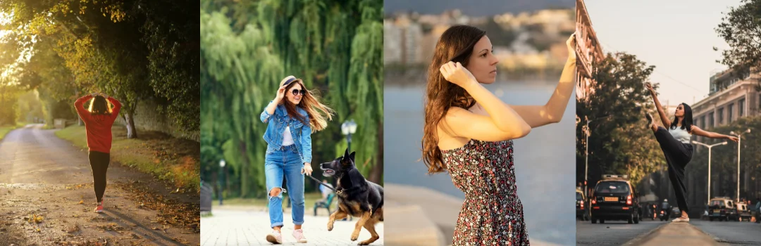 Пози для фотографій на вулиці