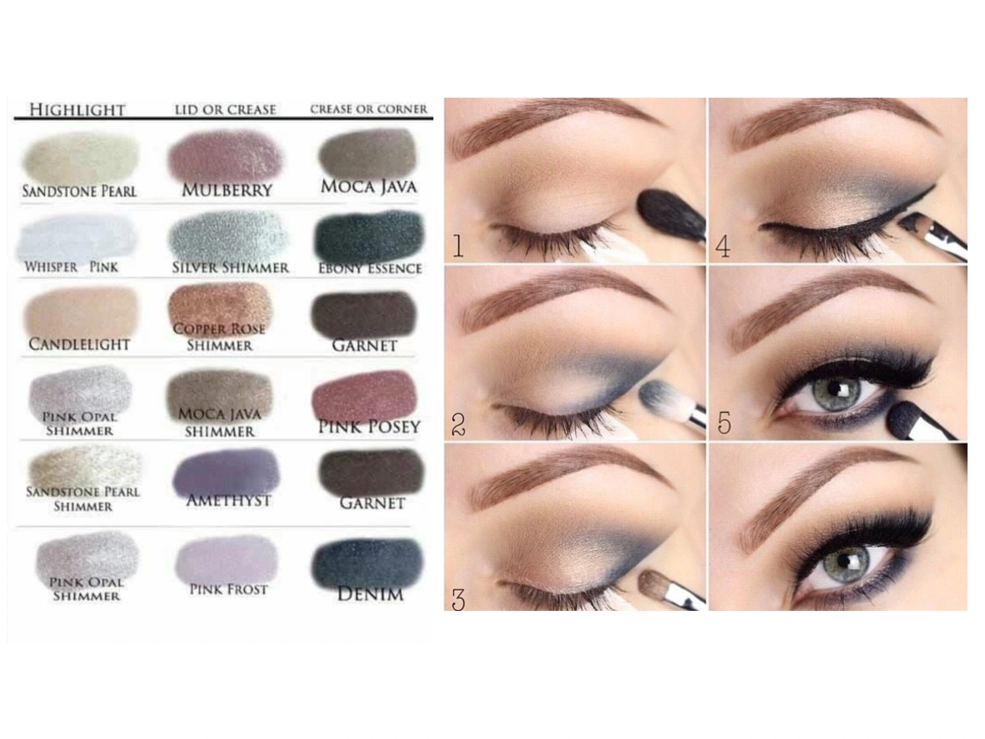 дневной макияж для серых глаз