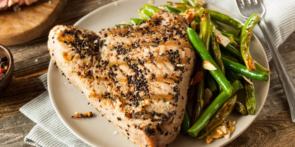 як смажити тунець