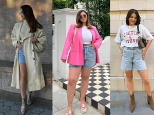 з чим носити джинсові шорти