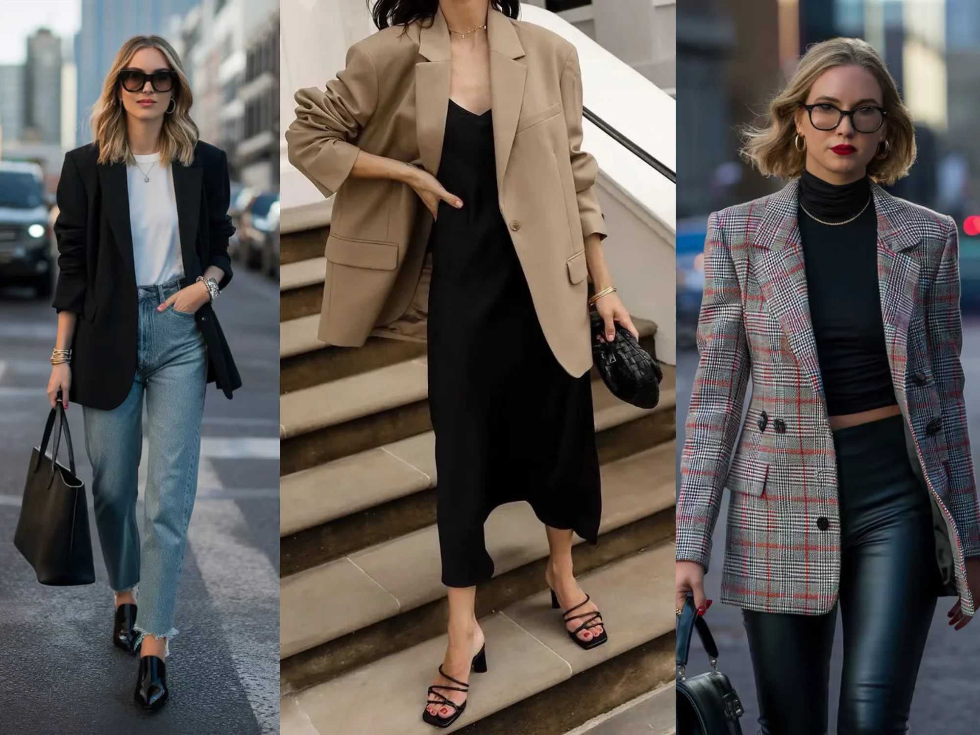 чорний піджак з чим носити