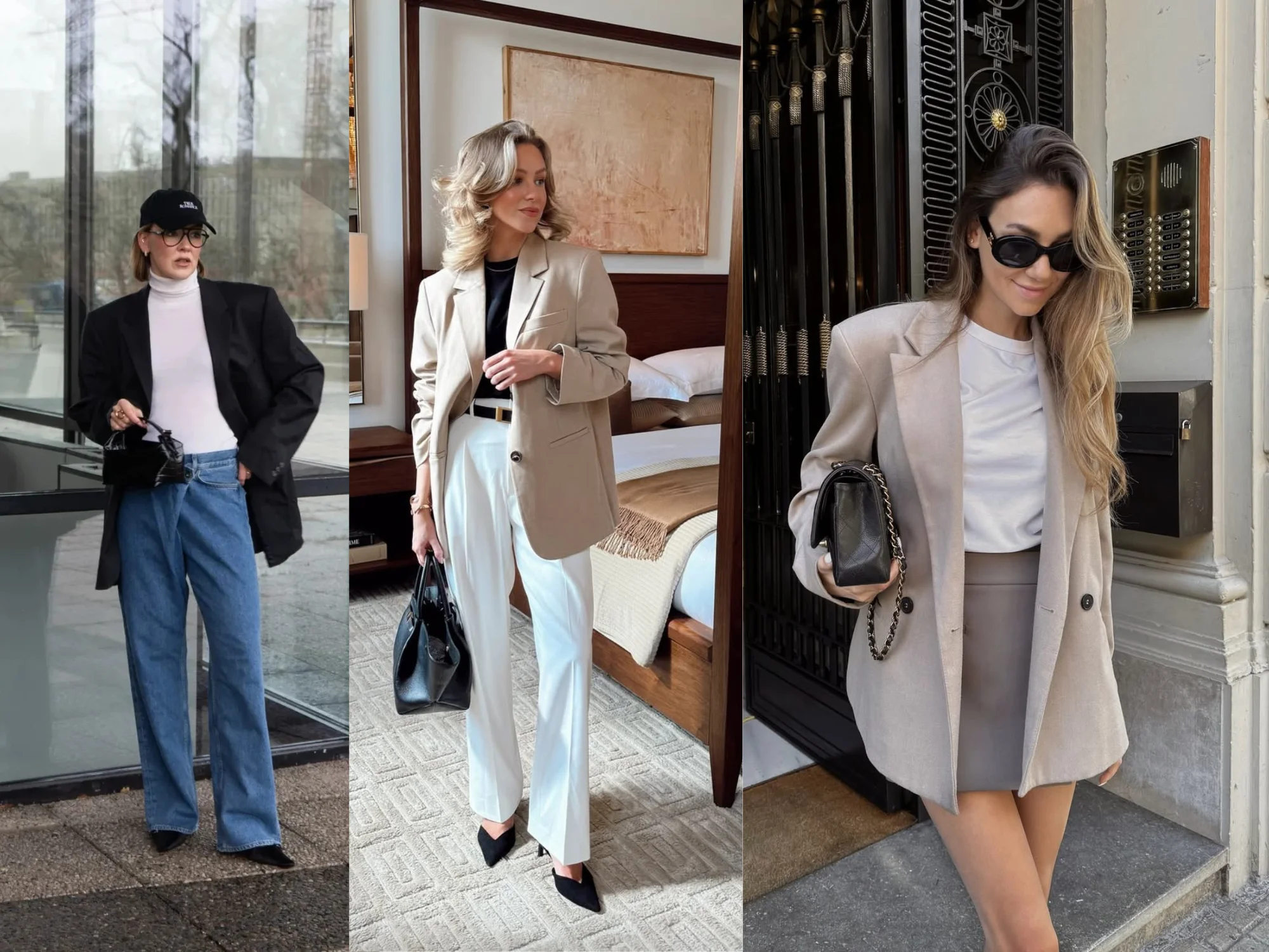 з чим носити білий піджак