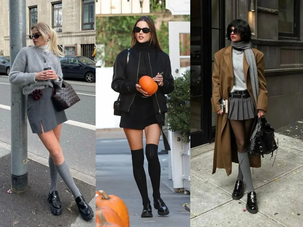 з чим носити гольфи