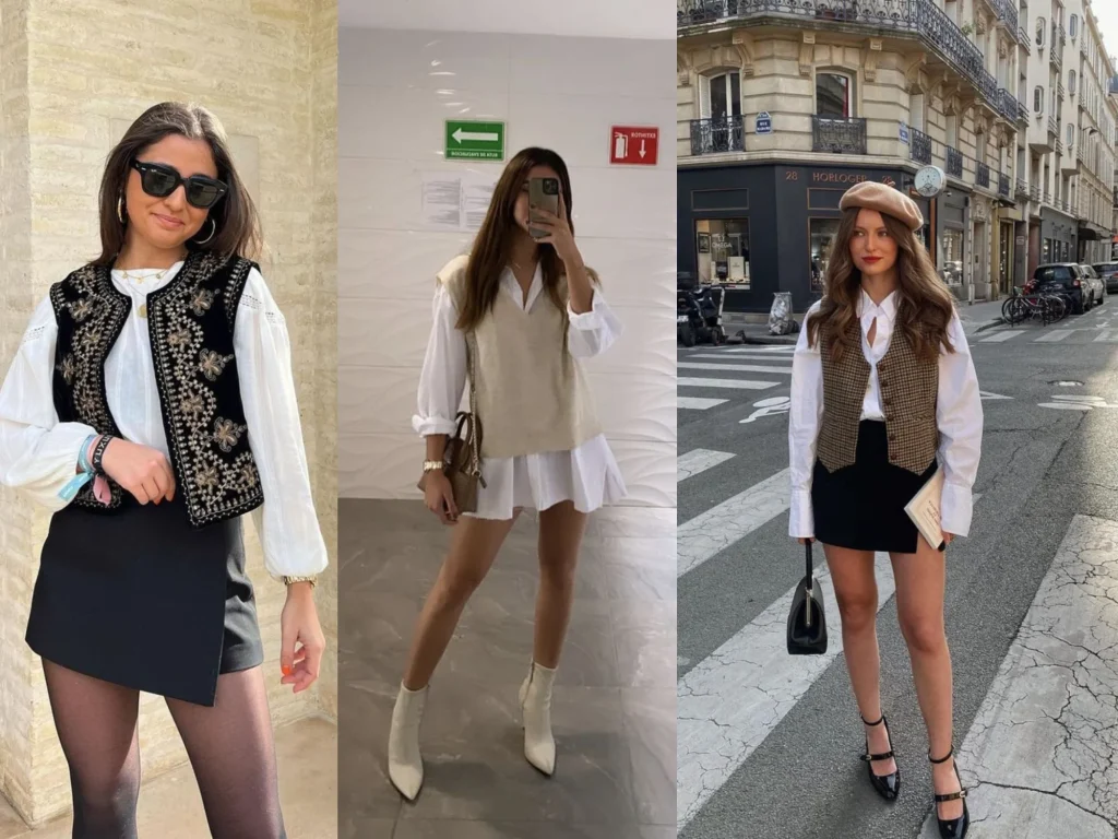 з чим носити жилетку