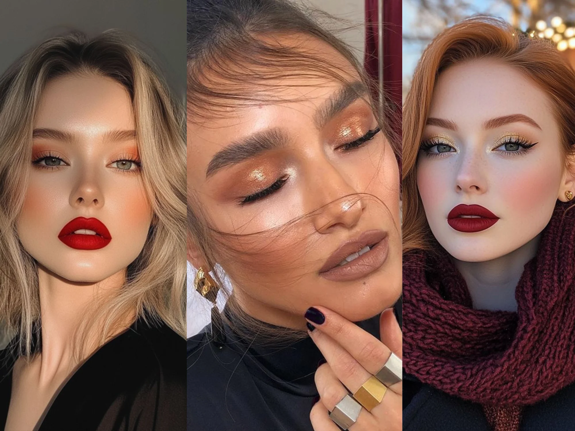 макияж в стиле 90х