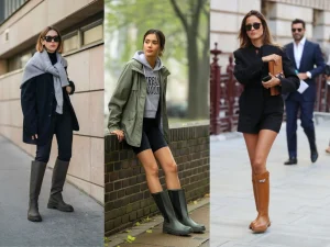 модні гумові чоботи