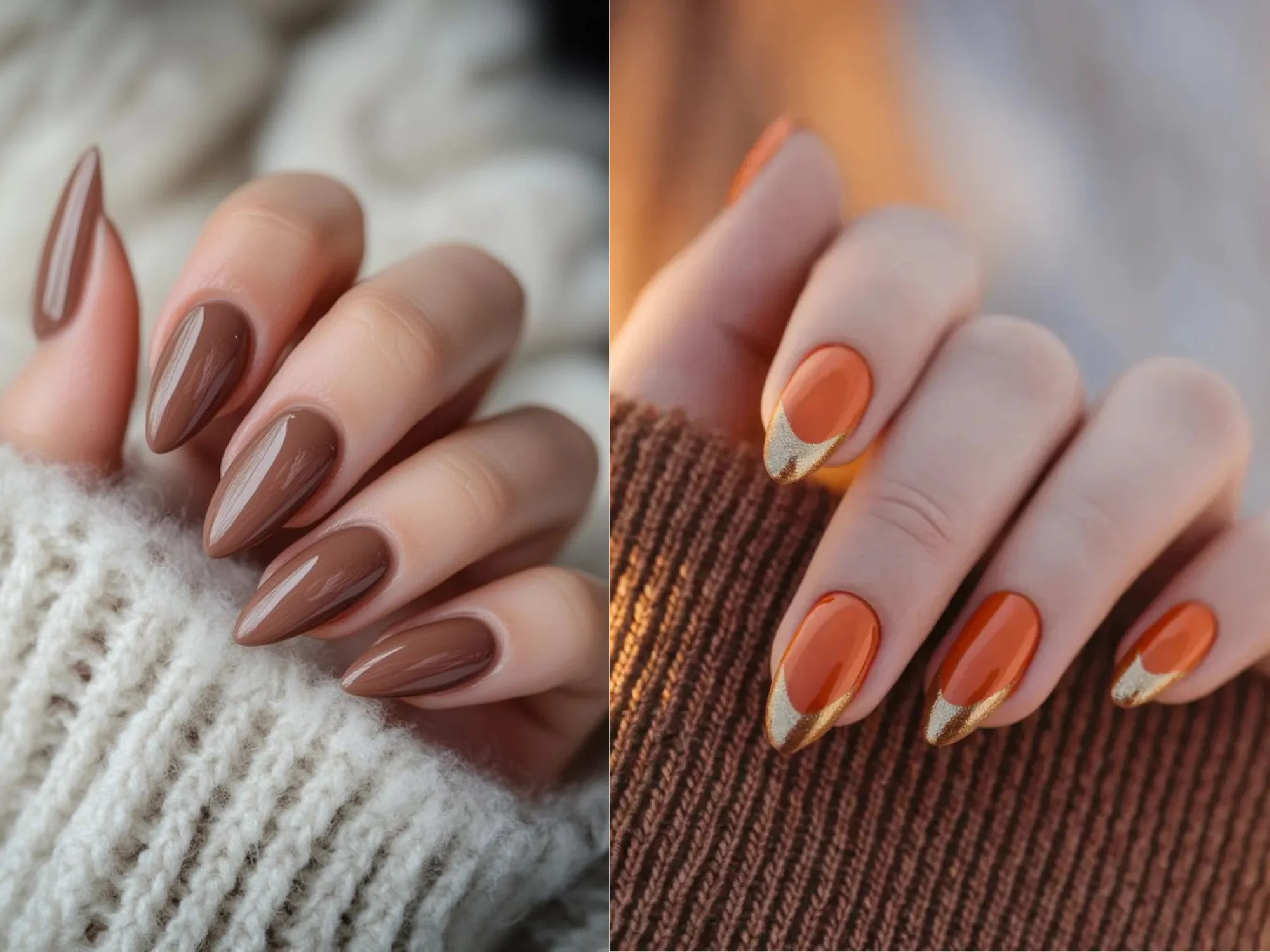 осенний маникюр