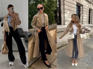 з чим носити тренч