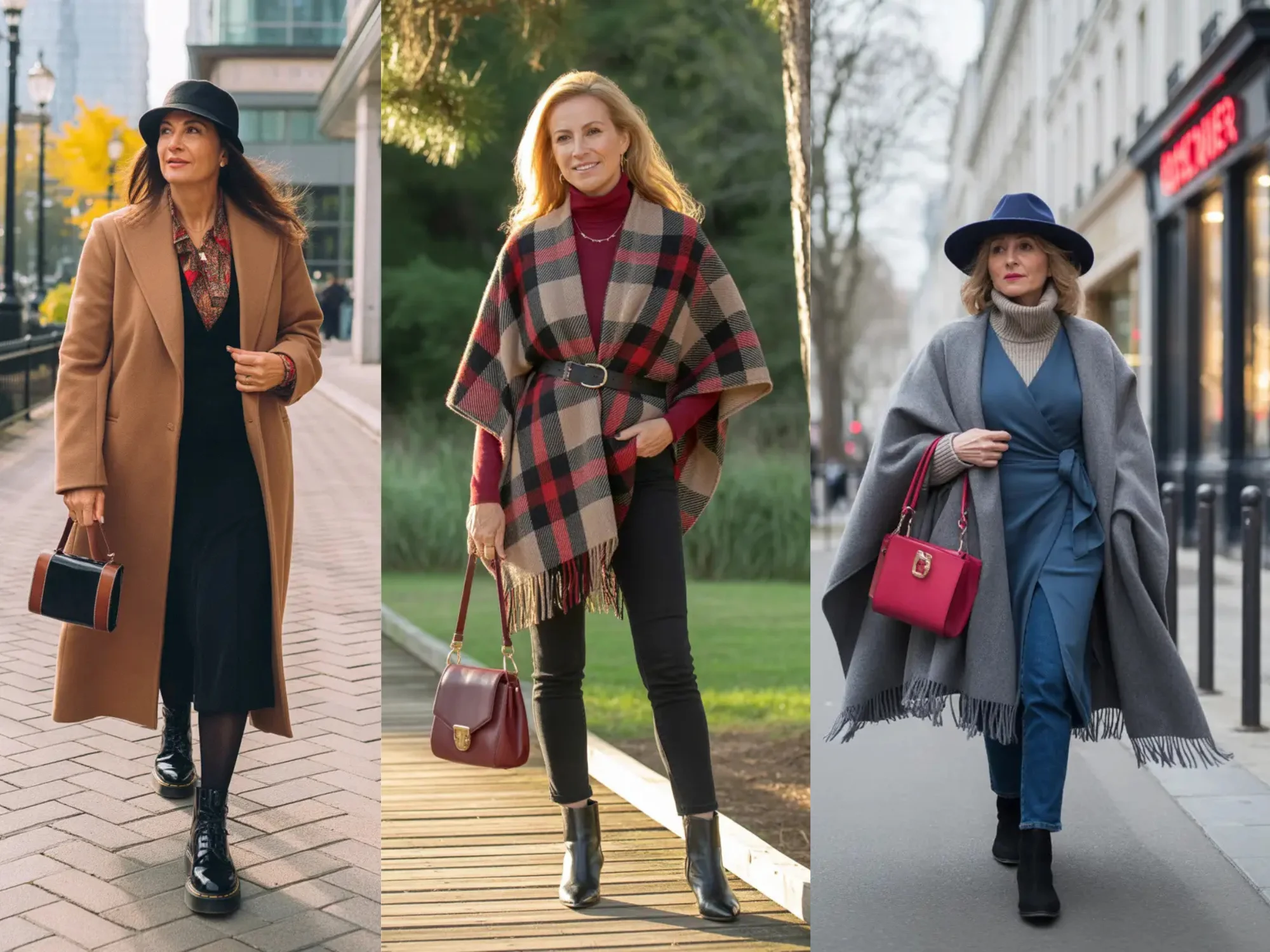 зимняя мода для женщин за 50