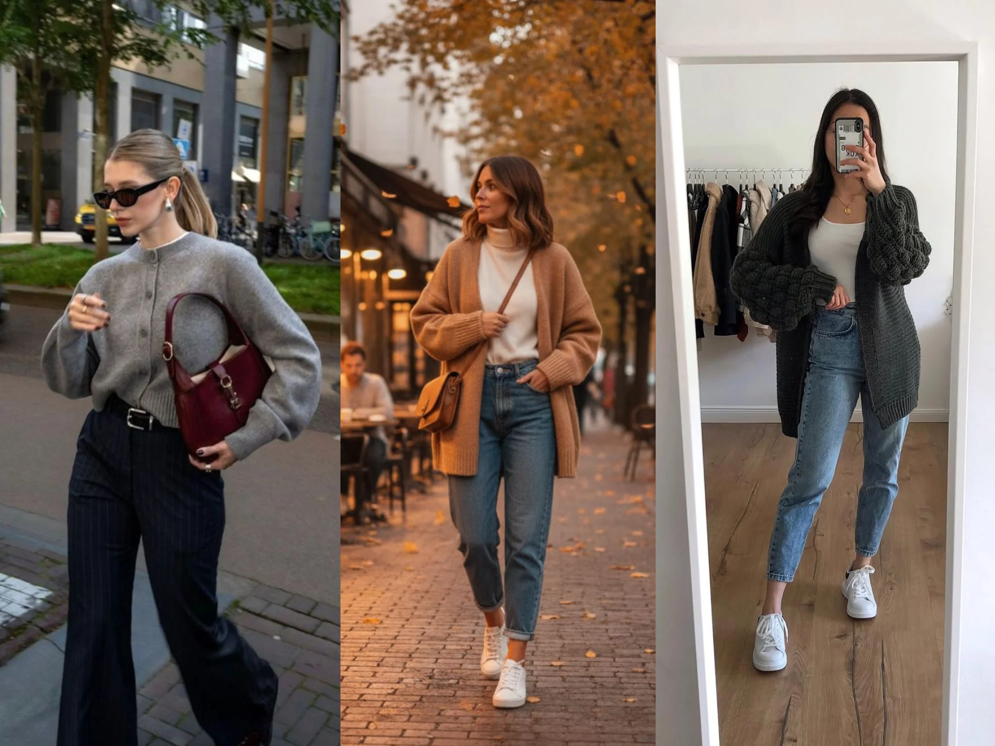 кардиган на зиму