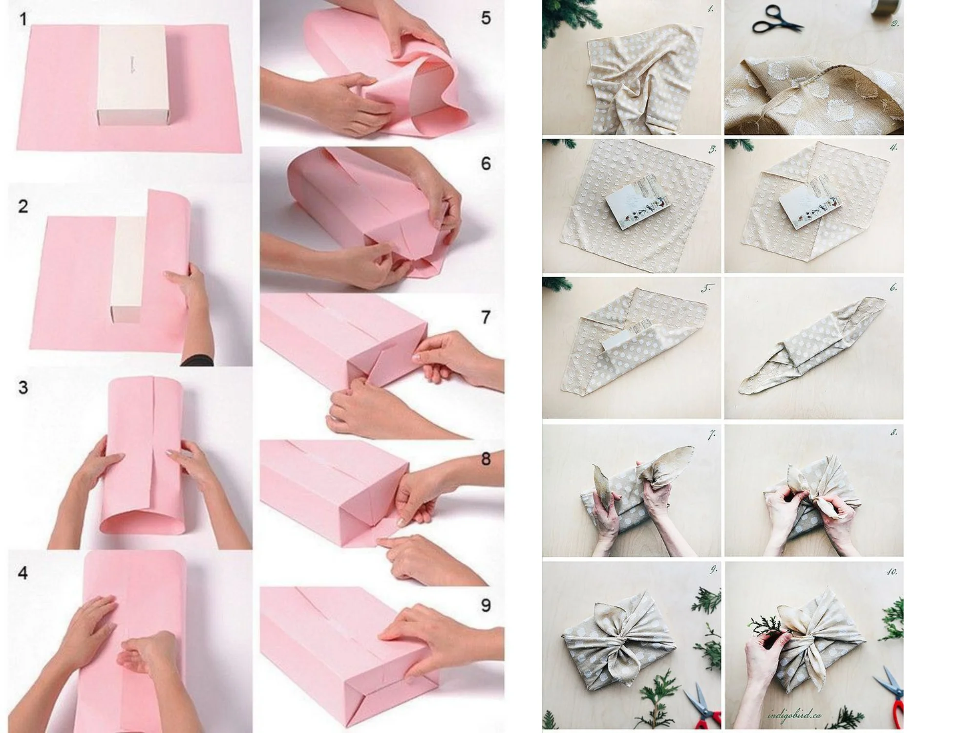 как завернуть подарок